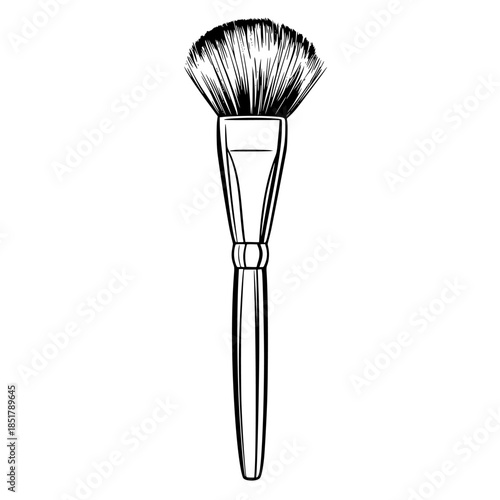 Elegant Brush: Timeless Beauty, Simplistic Chic | Clean, isolated vector art for creative projects.