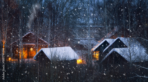 Tableau sur toile Christmas Eve