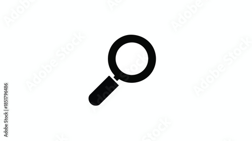 Magnifying glass icon for search and investigation purposes