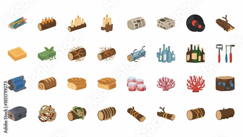 Collection of Various Objects and Items.