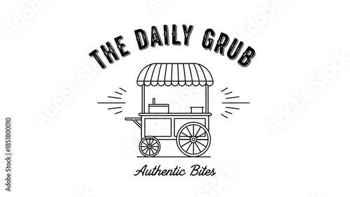 Vintage farm tractor and animals vector illustration featuring a retro transport design icon for a shipping business label