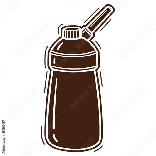 Illustrated Spray Paint Can Icon for Design and Art Projects  Creative Tool for Artists and Designers