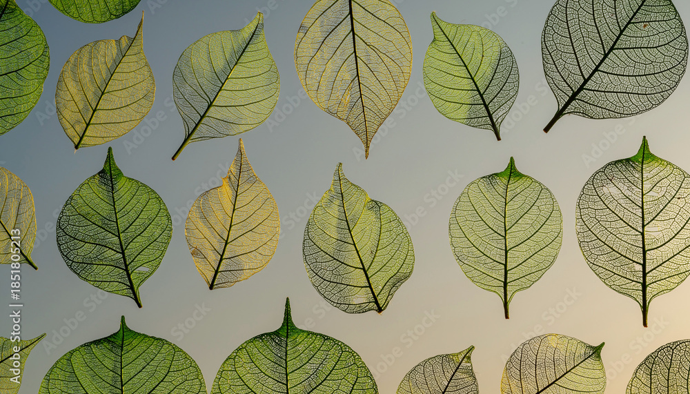 Fototapeta premium Abstract floral macro with shallow depth, soft shadow gradients, calm organic rhythm