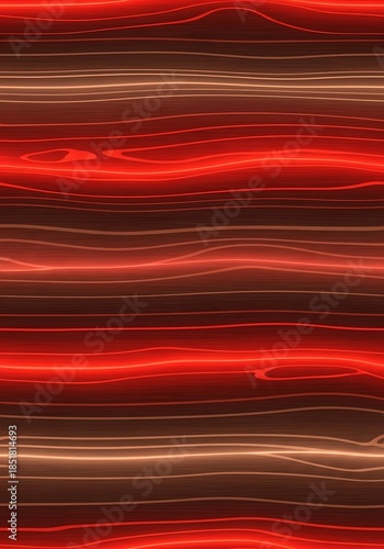 Abstract Red and Brown Horizontal Lines Pattern.