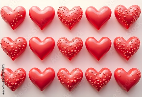 Young loving couple embracing and kissing while woman Heat flower bouquet at the decorated hom