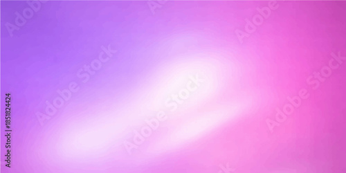 Soft wave motion creates a bright pink and purple abstract background with a light gradient texture and a violet paper pattern design for a colorful wallpaper backdrop illustration