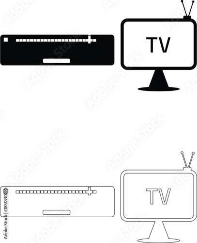 Web browser window interface design with login screen elements for modern website illustration