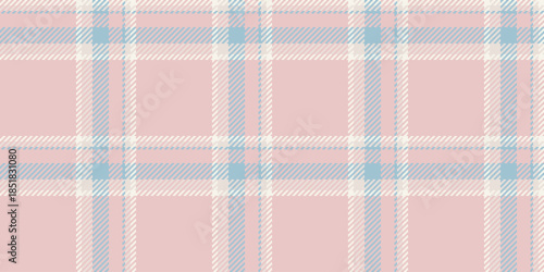 Advertising plaid textile pattern, easter seamless check vector. Discount fabric tartan texture background in light and white colors.