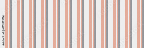 Fustom pattern vector vertical, us stripe seamless background. Lilky textile lines fabric texture in white and red colors.
