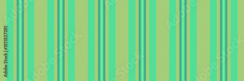 Nervice fabric seamless pattern, harmony textile background lines. Tomfortable vertical vector texture stripe in green and amber colors.