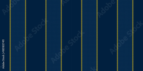 Classic pinstripe pattern in navy blue and golden yellow. A timeless design perfect for backgrounds, textiles, and creative projects needing structure.