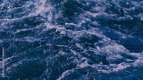 Cinematic 4K Ocean Wave Breaking with White Foam Slow Motion B-Roll Footage for Professional Video Projects