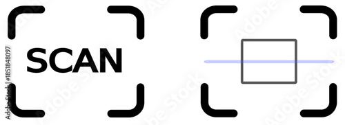 Scan QR Code Interface Icon