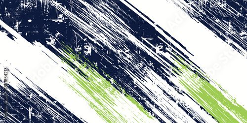 Abstract and Colorful Brush Background with Halftone Effect. Brush Stroke Illustration for Banner, Poster, or Sports Background.