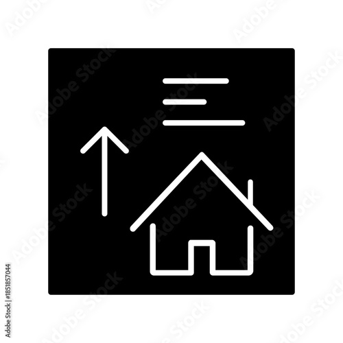 Relocation editable icon. Moving services Illustration sign. Moving symbol. shipping logo.