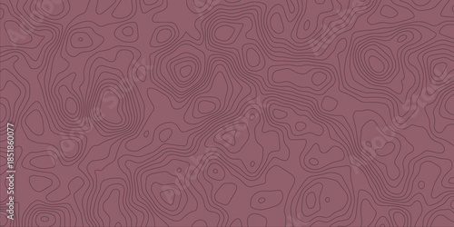 topographic line contour map background, geographic grid map