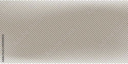 Abstract vector illustration backdrop: Black brown hue dotted offset screen gradation vector illustration: retro halftone texture background.