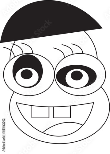 Sinister Knight with a Psychotic Smile and Maniacal Expression, Deranged Fallen Warrior in Damaged Plate Armor, Creepy Dark Fantasy Character Design, Cinematic Horror Aesthetic, Detailed Human Emotion