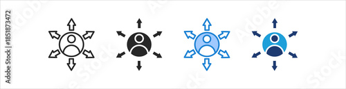 Opportunity Icon Set Multiple Style Vector Collection