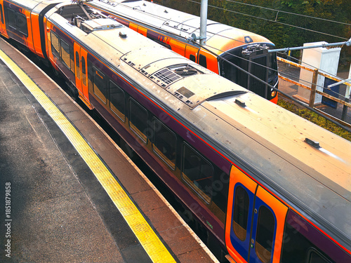 Wallpaper Mural great british railways british rail electrified passenger suburban railway station Torontodigital.ca