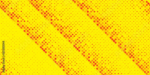 Yellow confetti seamless pattern. Golden glitter dot repeating background. Gold polka dot repeated wallpaper. Celebration Christmas, New Year or birthday party decoration.