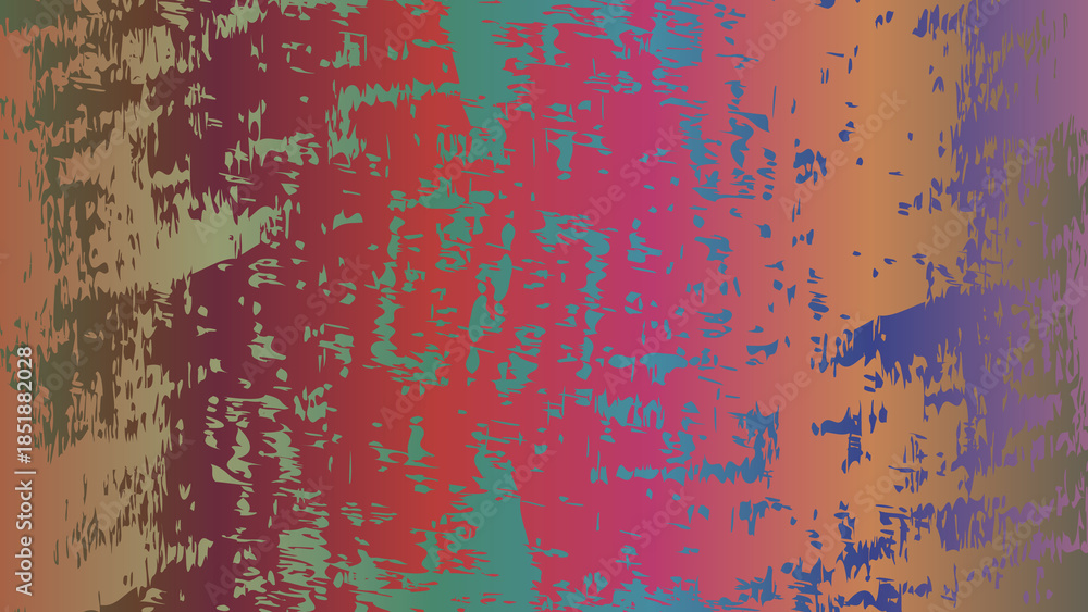 Fototapeta premium Abstract Colorful Digital with Red Blue and Purple Patterns
