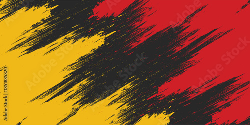 T-shirt sport jersey design template with abstract grunge line halftone pattern background. Sport uniform in front view. Tshirt mock up for sport club. Vector Illustration