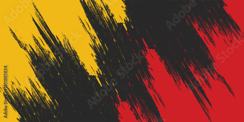 T-shirt sport jersey design template with abstract grunge line halftone pattern background. Sport uniform in front view. Tshirt mock up for sport club. Vector Illustration