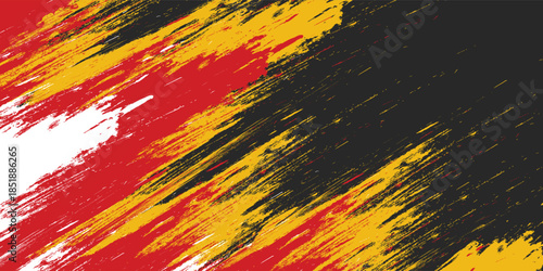 T-shirt sport jersey design template with abstract grunge line halftone pattern background. Sport uniform in front view. Tshirt mock up for sport club. Vector Illustration