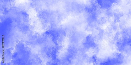 	
Abstract white and blue isolated cloud cumulus clouds. blue aquarelle painted realistic fog or mist smoky textured canvas design. White and ash messy wall stucco texture background.