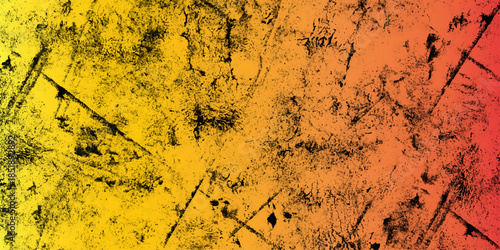 Abstract dark Firey orange texture watercolor grunge texture background. Acrylic modern creative deep dark glowing orange neon watercolor grunge firey textured design art. Abstract orange watercolor.