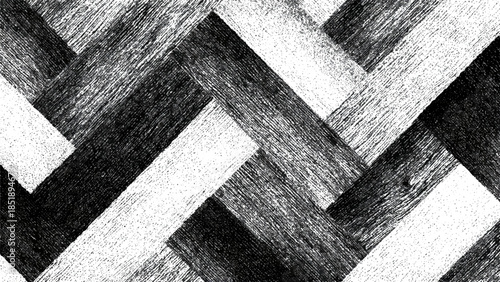 Geometric zigzag pattern with diagonal lines and sharp angles