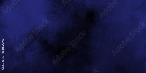 	
Abstract dark blue watercolor cloudiness, mist, or smog background. Dark navy blue sky with black background and blurred pattern. Vivid textured aquarelle painted art design background.	