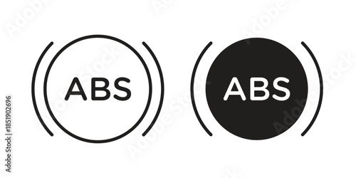 Abs icons for designers, web developers, displays and websites