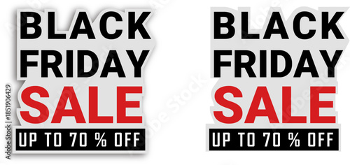 Black Friday Sale Sticker