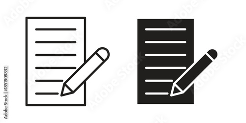 Declarations icons for designers, web developers, displays and websites