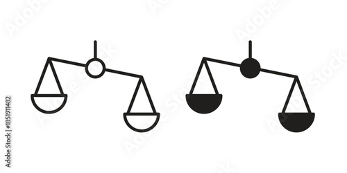 Ethics icons for designers, web developers, displays and websites