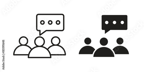 Expert opinion icons for designers, web developers, displays and websites