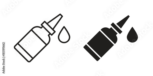 eye drop icons for designers, web developers, displays and websites