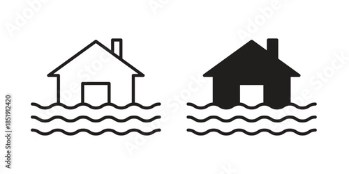 Flood icons for designers, web developers, displays and websites