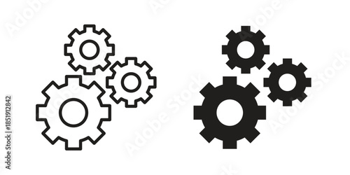 Function icons for designers, web developers, displays and websites