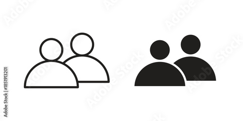 Guest icons for designers, web developers, displays and websites