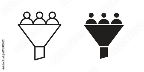 Lead generation icons for designers, web developers, displays and websites