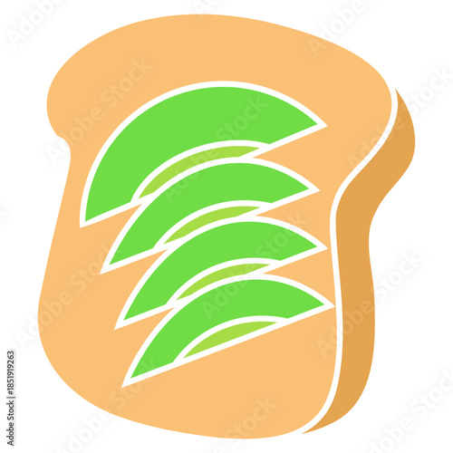 Illustration of Avocado Toast