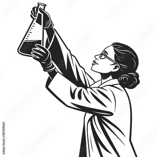 vector illustration of a warrior with sword