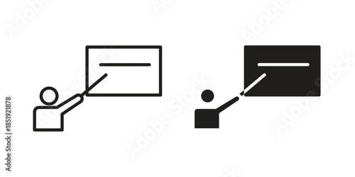 Teaching icons for designers, web developers, displays and websites