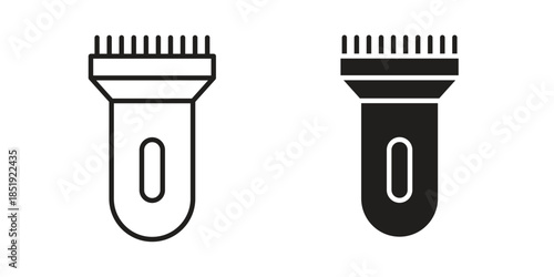 Trimmer icons for designers, web developers, displays and websites