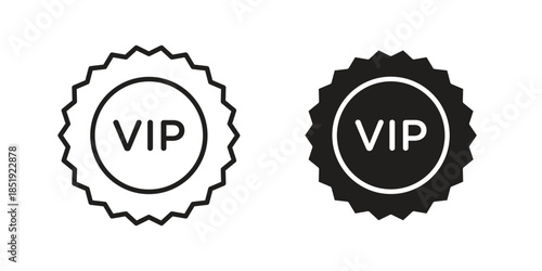 VIP icons for designers, web developers, displays and websites