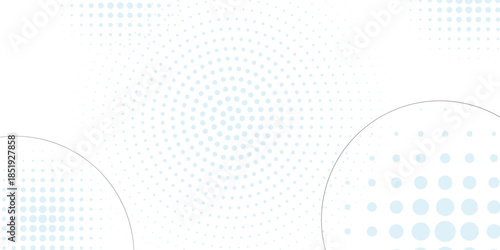 Minimalist white background with light blue dots, creating a modern, airy background with a soft blue, dotted texture. Aesthetic background vector. Blue background.