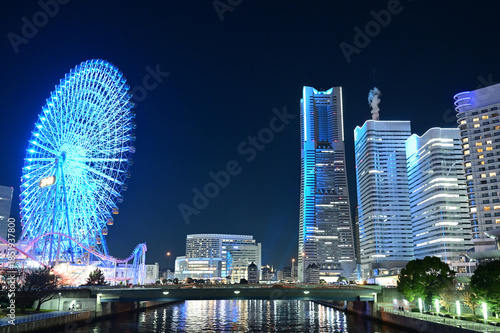 みなとみらいの夜景